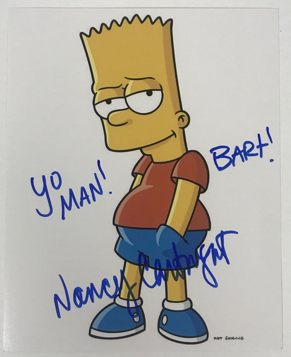 Nancy Cartwright Signed Autographed 