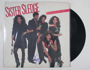 Kathy Sledge Signed Autographed "Sister Sledge" Record Album - COA Matching Holograms