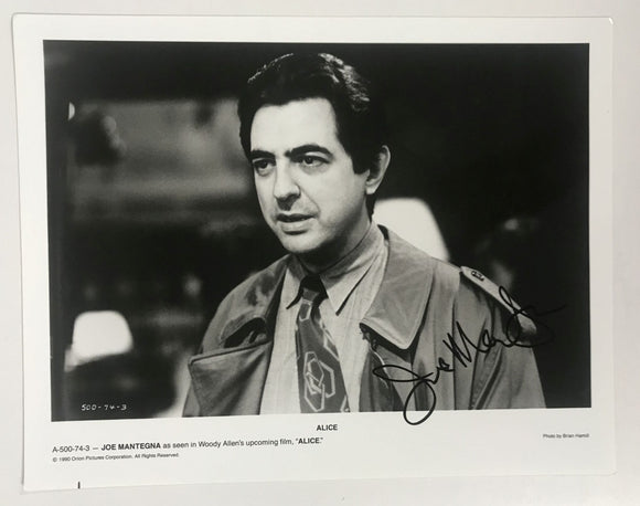 Joe Mantegna Signed Autographed Vintage 