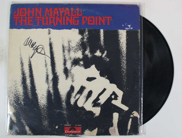 John Mayall Signed Autographed 'The Turning Point' Record Album - COA Matching Holograms