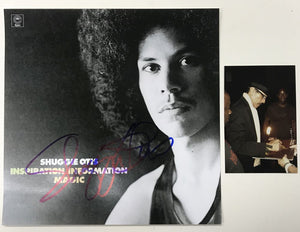 Shuggie Otis Signed Autographed 'Inspiration Information' 12x12 Promo Photo - COA Matching Holograms