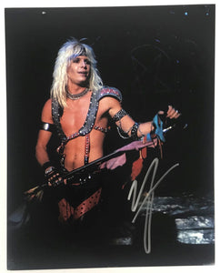 Vince Neil Signed Autographed "Motley Crue" Glossy 8x10 Photo - Lifetime COA