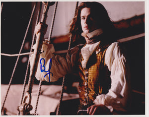 Brad Pitt Signed Autographed "Interview With a Vampire" Glossy 8x10 Photo - Lifetime COA