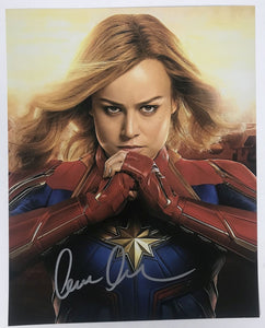 Brie Larson Signed Autographed "Captain Marvel" Glossy 8x10 Photo - COA Matching Holograms