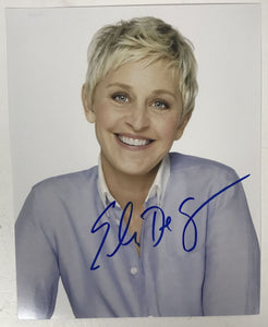 Ellen DeGeneres Signed Autographed Glossy 8x10 Photo - COA Matching Holograms