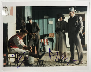 Tobey Maguire & Jeff Bridges Signed Autographed "Seabiscuit" Glossy 8x10 Photo - COA Matching Holograms