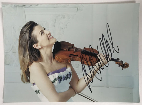 Anne-Sophie Mutter Signed Autographed Glossy 8x10 Photo - Lifetime COA