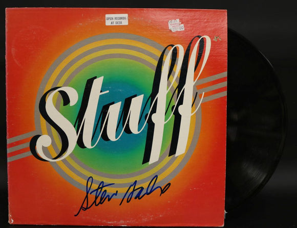 Steve Gadd Signed Autographed 'Stuff' Record Album - COA Matching Holograms