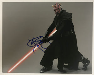 Ray Park Signed Autographed "Star Wars" Darth Maul Glossy 8x10 Photo - Lifetime COA