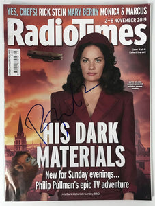 Ruth Wilson Signed Autographed Complete "RadioTimes" Magazine - Lifetime COA