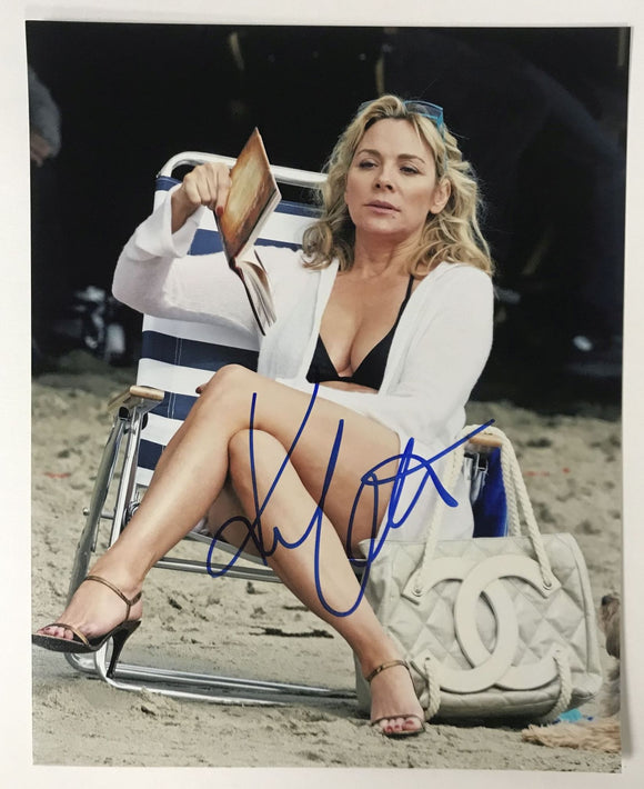 Kim Cattrall Signed Autographed 