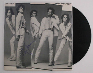 David Johansen aka Buster Poindexter Signed Autographed "In Style" Record Album - COA Matching Holograms