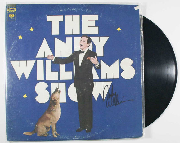 Andy Williams (d. 2012) Signed Autographed 