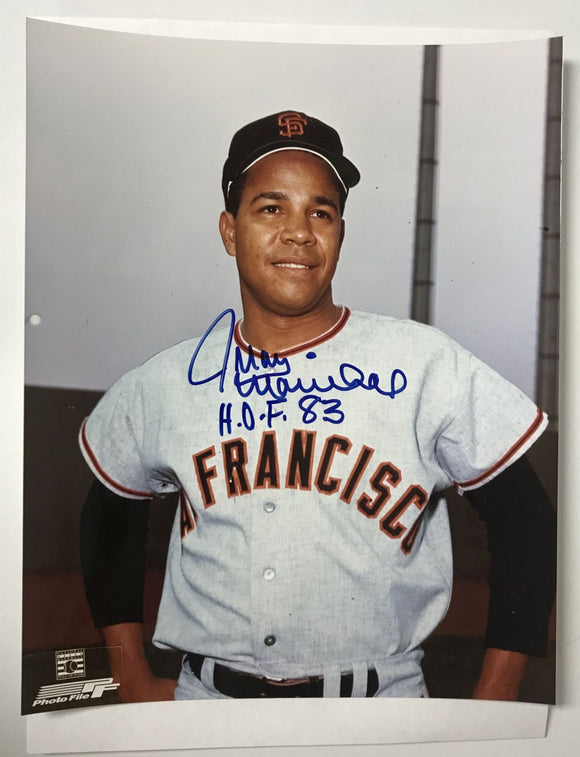 Juan Marichal Signed Autographed Glossy 8x10 Photo San Francisco Giants - Lifetime COA