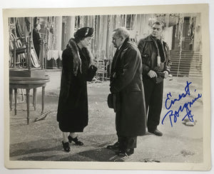Ernest Borgnine (d. 2012) Signed Autographed Vintage "The Catered Affair" Glossy 8x10 Photo - Lifetime COA