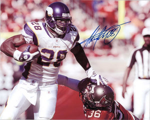 Adrian Peterson Signed Autographed Glossy 8x10 Photo Minnesota Vikings - Lifetime COA