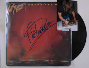 Pat Travers Signed Autographed "Crash and Burn" Record Album - COA Matching Holograms