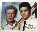 Richard Basehart & David Hedison Signed Autographed "Journey to the Bottom of the Sea" Glossy 8x10 Photo - Beckett BAS Authenticated