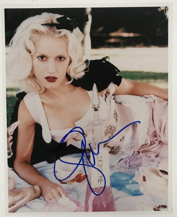 Gwen Stefani Signed Autographed Glossy 8x10 Photo - COA Matching Holograms