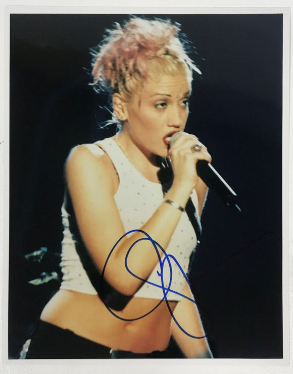 Gwen Stefani Signed Autographed Glossy 8x10 Photo - Lifetime COA