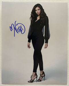 Nina Dobrev Signed Autographed Glossy 8x10 Photo - COA Matching Holograms