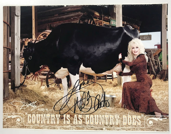 Dolly Parton Signed Autographed Color 8x10 Photo - Lifetime COA