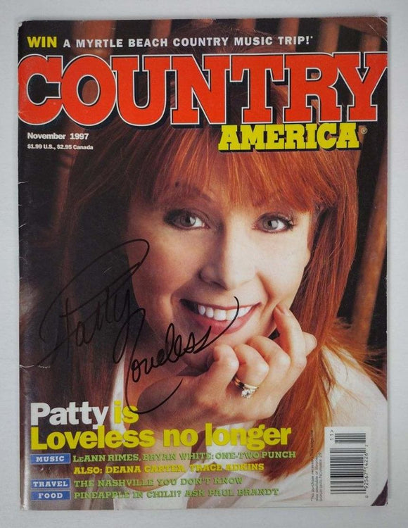 Patty Loveless Signed Autographed Complete 