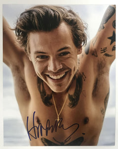 Harry Styles Signed Autographed Glossy 8x10 Photo - Lifetime COA