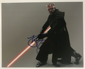 Ray Park Signed Autographed "Star Wars" Darth Maul Glossy 8x10 Photo - Lifetime COA