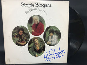 Mavis Staples Signed Autographed "Be What You Are" Record Album - COA Matching Holograms