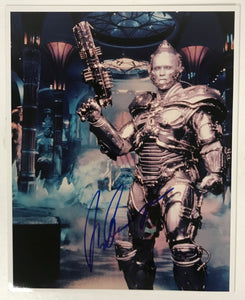 Arnold Schwarzenegger Signed Autographed "Mr. Freeze" Batman & Robin Glossy 8x10 Photo - COA Matching Holograms