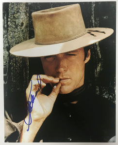 Clint Eastwood Signed Autographed "Hang 'Em High" Glossy 8x10 Photo - COA Matching Holograms