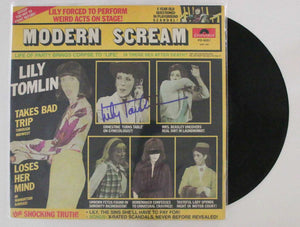 Lily Tomlin Signed Autographed "Modern Scream" Comedy Record Album - COA Matching Holograms