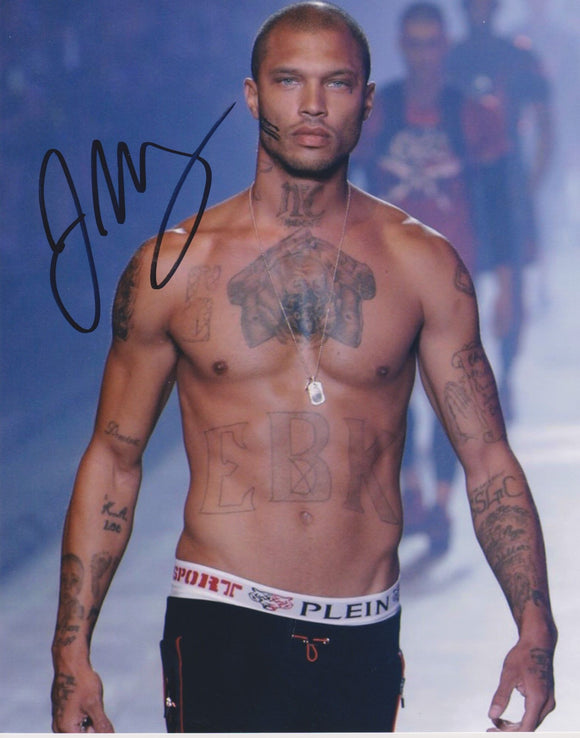 Jeremy Meeks Signed Autographed Glossy 8x10 Photo - COA Matching Holograms