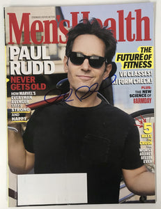 Paul Rudd Signed Autographed Complete "Men's Health" Magazine - Lifetime COA