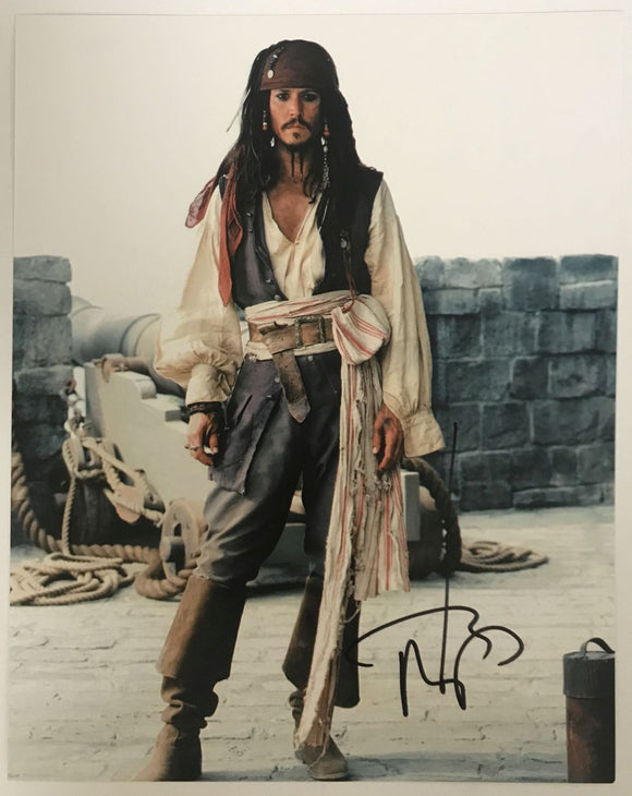 Johnny Depp Signed Autographed 