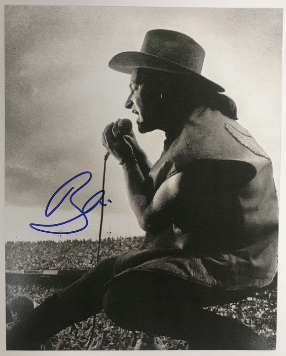 Bono Signed Autographed 