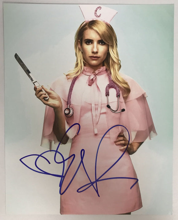 Emma Roberts Signed Autographed 