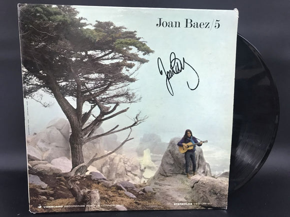 Joan Baez Signed Autographed 