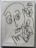 Jeff Coffin of The Dave Matthews Band Signed Autographed 9x12 Canvas w/ Original Sketch - JSA LOA