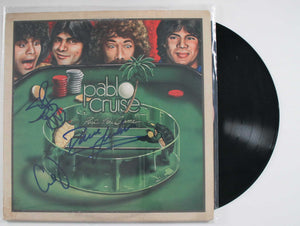 Pablo Cruise Band Signed Autographed "Part of the Game" Record Album - Lifetime COA