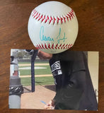 Aaron Judge Signed Autographed Official Rawlings Baseball w/ Photo Signing - Lifetime COA