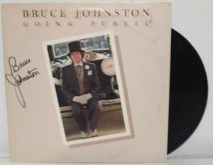 Bruce Johnston Signed Autographed "Going Public" Record Album - COA Matching Holograms