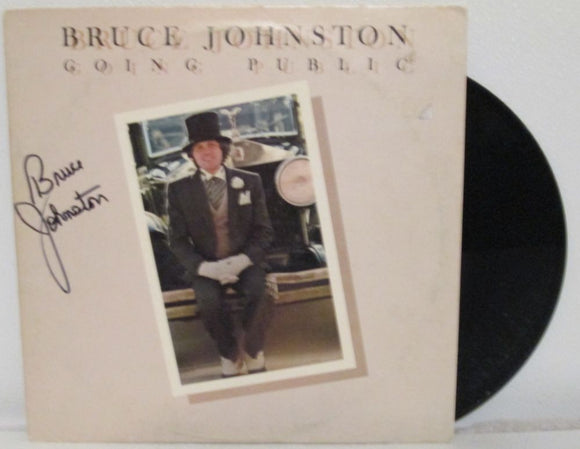 Bruce Johnston Signed Autographed 