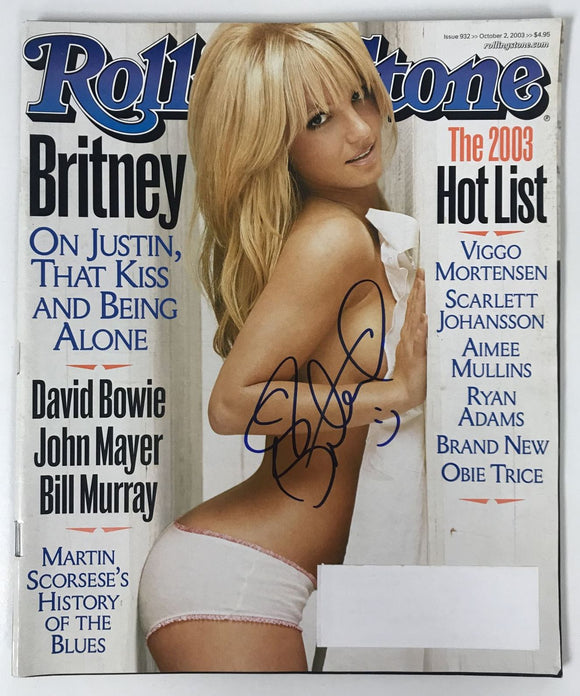 Britney Spears Signed Autographed Complete 