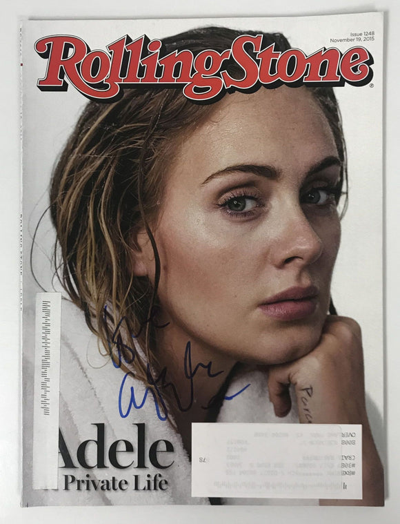 Adele Signed Autographed Complete 
