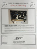 Hank Aaron & Al Downing Signed Autographed 16x20 Record HR Print #1171/2500 - Mueller Authenticated