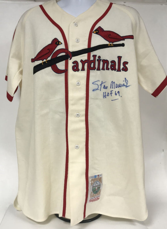Stan Musial Signed Autographed 