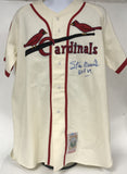 Stan Musial Signed Autographed "HOF 69" Mitchell & Ness Cooperstown Collection St. Louis Cardinals Baseball Jersey - Mueller COA