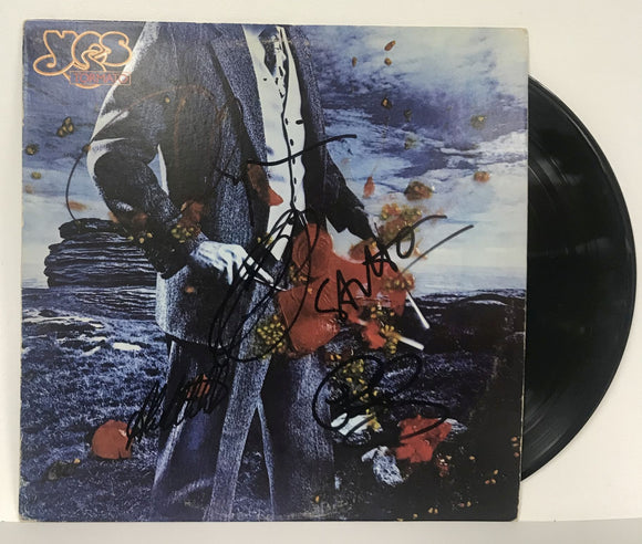 Yes Band Signed Autographed 